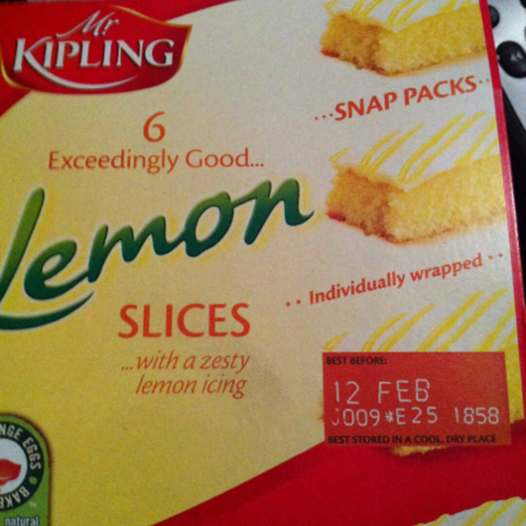 Mr Kipling Lemon Slice