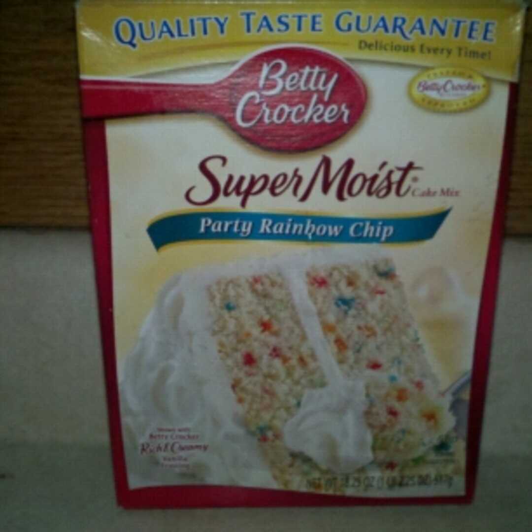 Betty Crocker SuperMoist Party Rainbox Chip Cake Mix