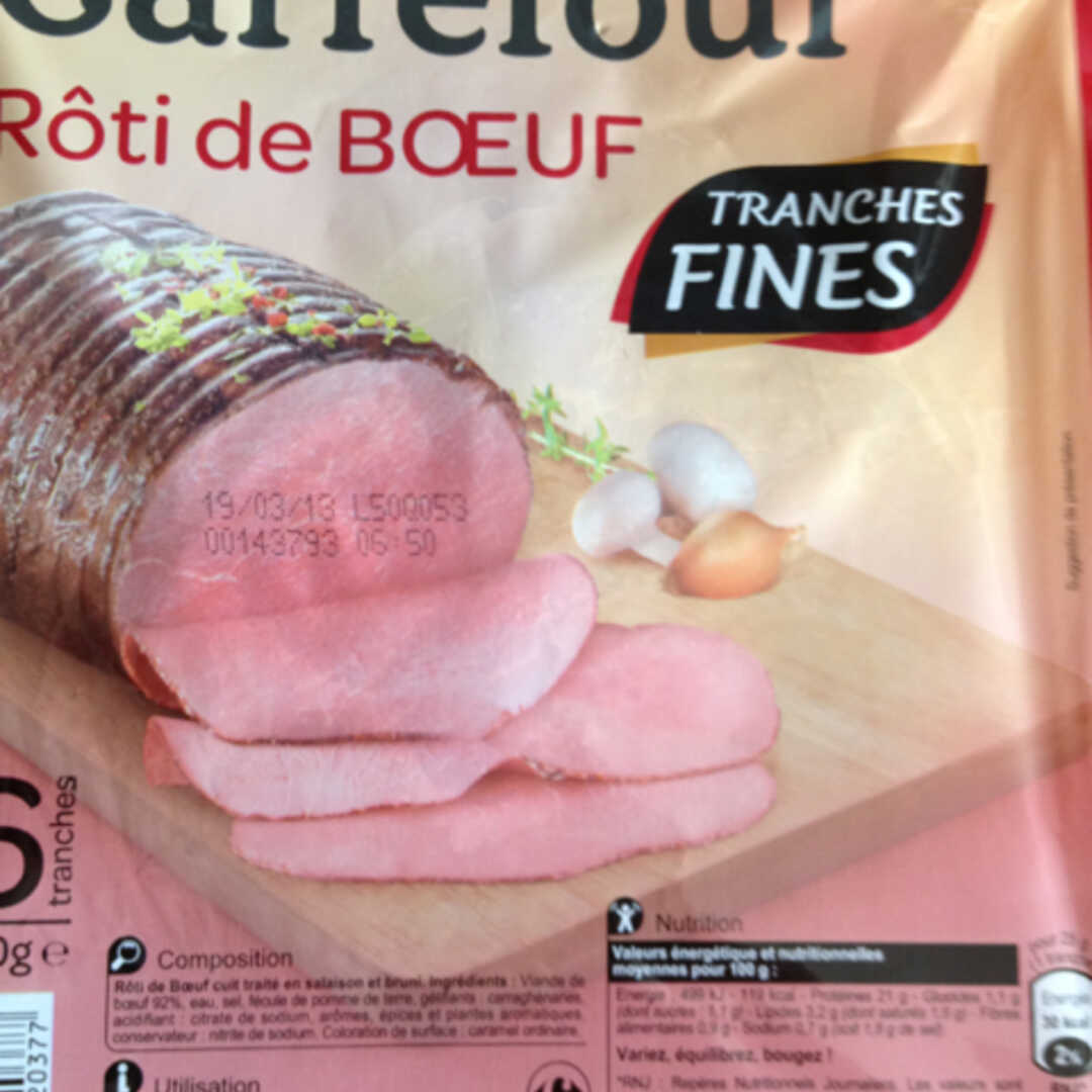 Carrefour Rôti de Bœuf
