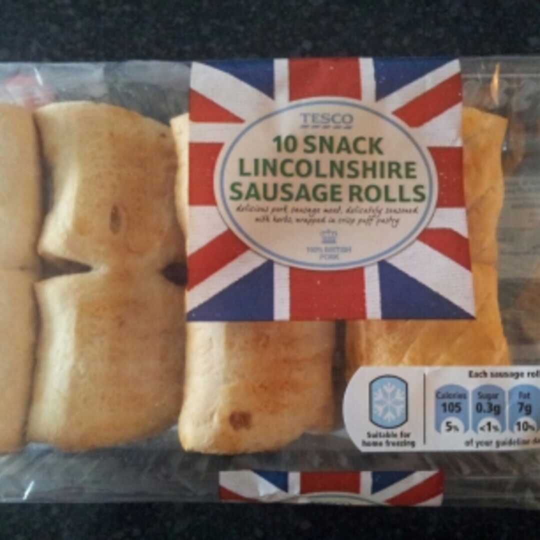Tesco Lincolnshire Sausage Rolls