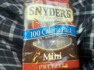 Snyder's of Hanover Mini Pretzels 100 Calorie Pack