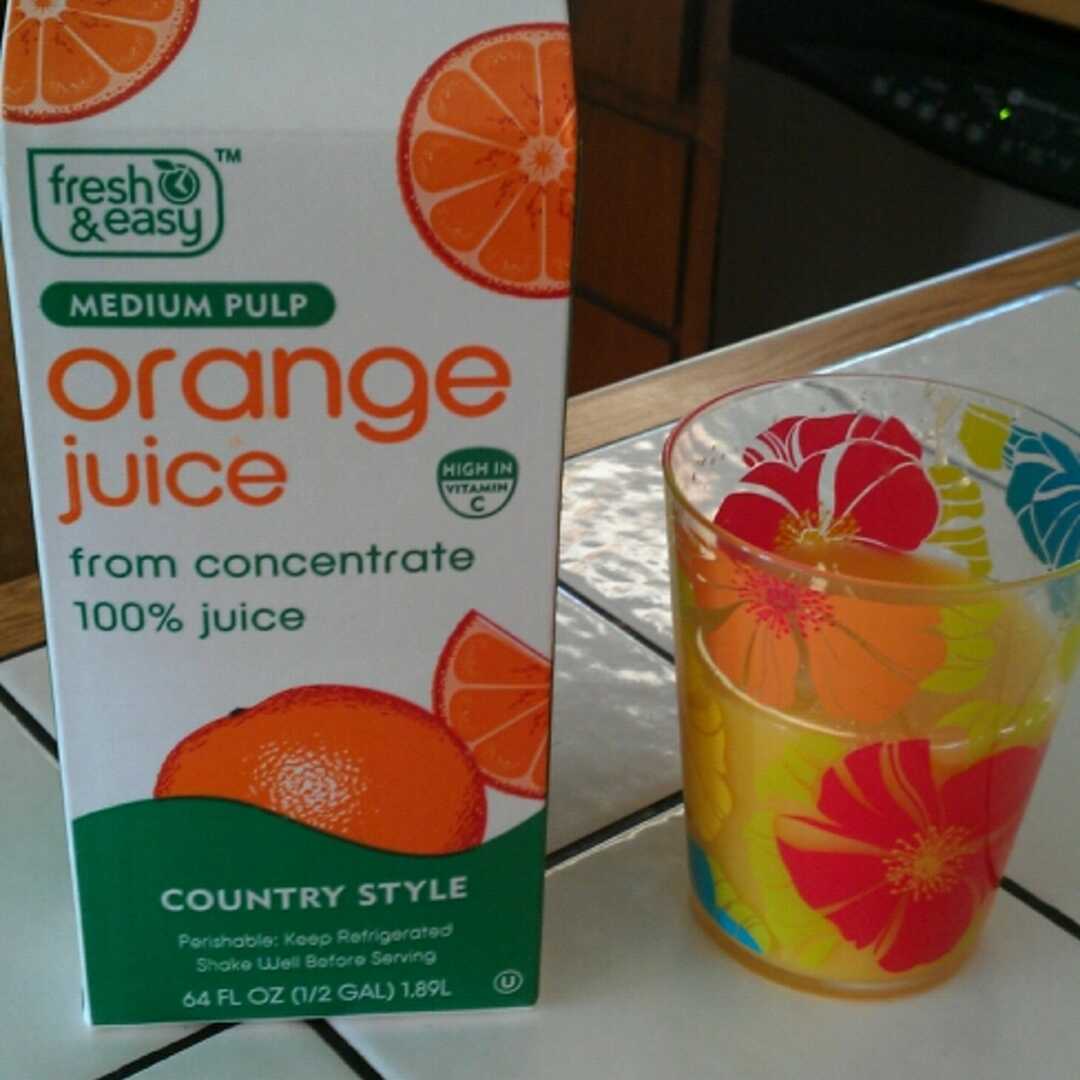 Fresh & Easy Orange Juice with Calcium