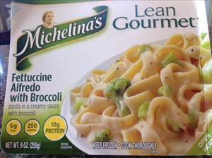 Michelina's Lean Gourmet Fettuccine Alfredo with Broccoli