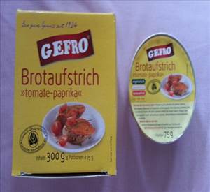 Gefro Brotaufstrich Tomate-Paprika