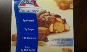 Atkins Advantage Caramel Chocolate Nut Roll Bar