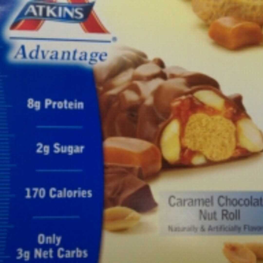 Atkins Advantage Caramel Chocolate Nut Roll Bar