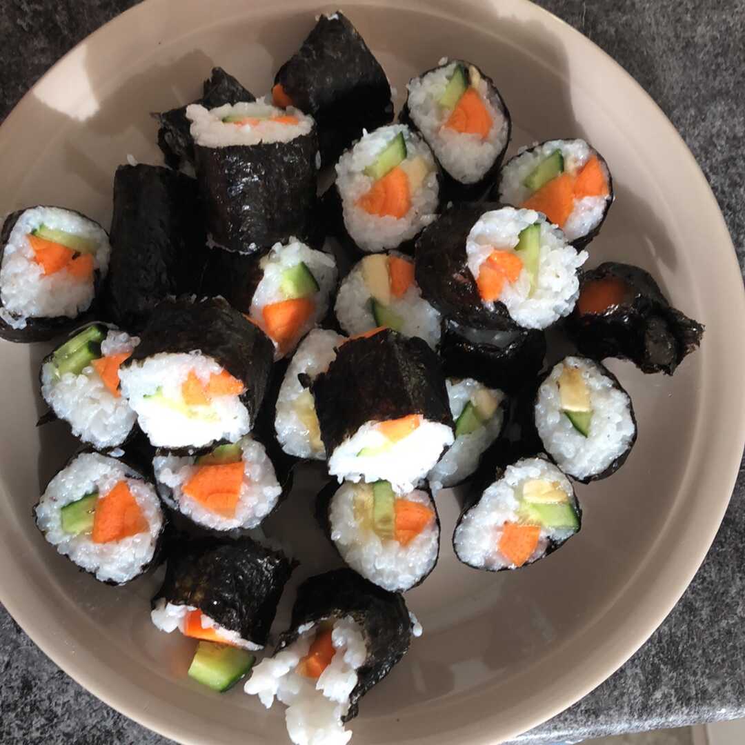 Sushi Vihanneksilla