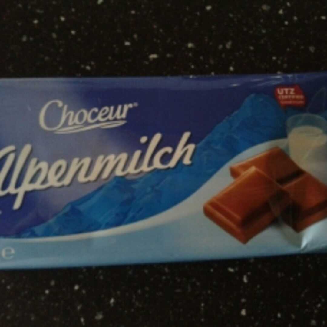 Choceur Alpenmilch Schokolade