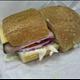 Ham Sandwich with Lettuce and Spread