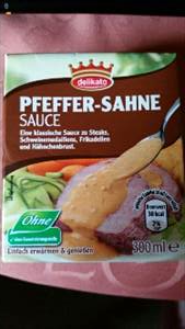 Delikato Pfeffer-Sahne Sauce