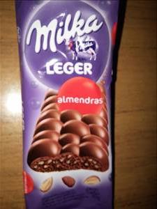 Milka Chocolate Leger Almendras