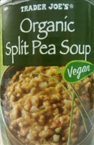 Trader Joe's Organic Split Pea Soup