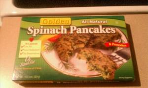Golden Spinach Pancakes