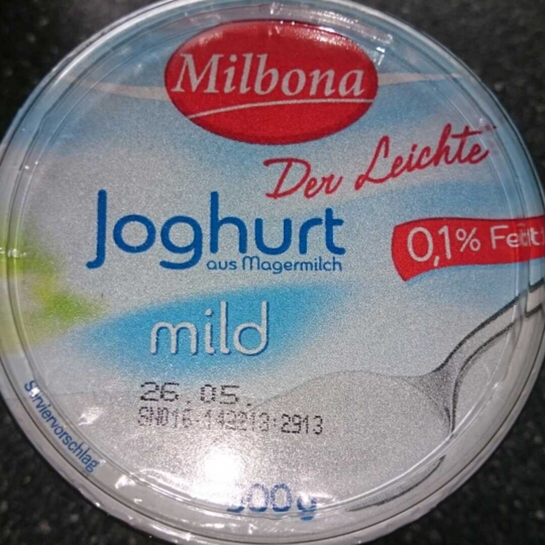 Milbona Joghurt Mild der Leichte 0,1%