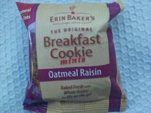 Erin Baker's Mini Oatmeal Raisin Breakfast Cookie