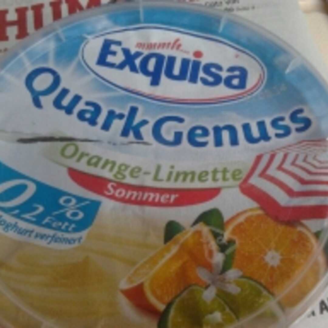 Exquisa Quark Genuss Orange-Limette