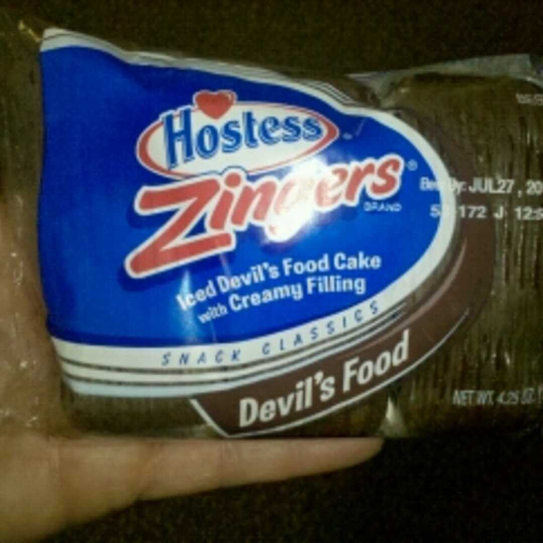 Hostess Zingers - Iced Devil's Food Cake with Creamy Filling