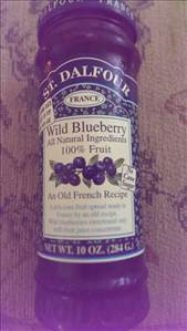 St. Dalfour Wild Blueberry 100% Fruit Spread