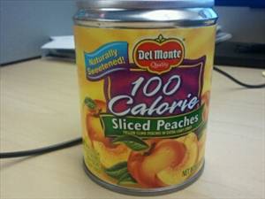 Del Monte 100 Calorie Sliced Peaches