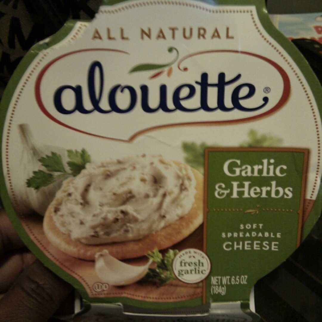 Alouette Spreadable Cheese - Garlic & Herbs