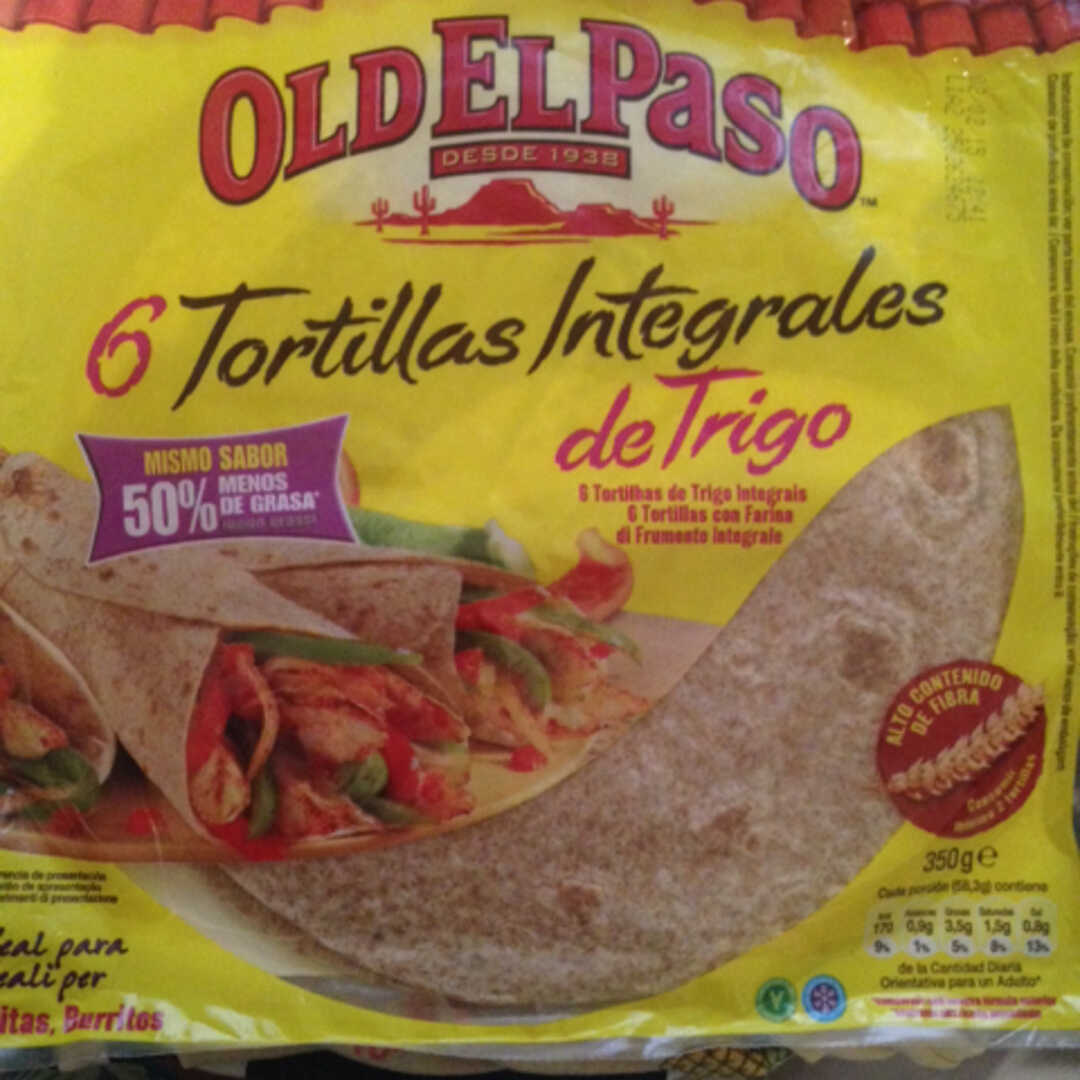 Old El Paso Tortillas Integrales de Trigo