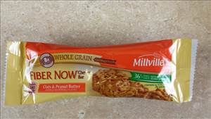 Millville Fiber Now Chewy Bars - Oats & Peanut Butter