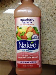 Naked Juice 100% Juice Smoothie - Strawberry Banana