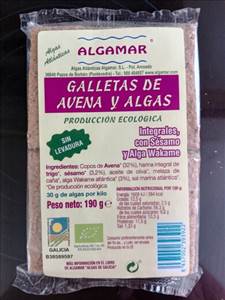 Algamar Galletas de Avena y Algas