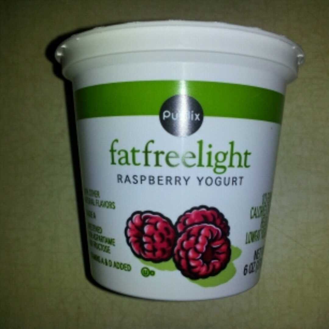 Publix Fat Free Light Raspberry Yogurt