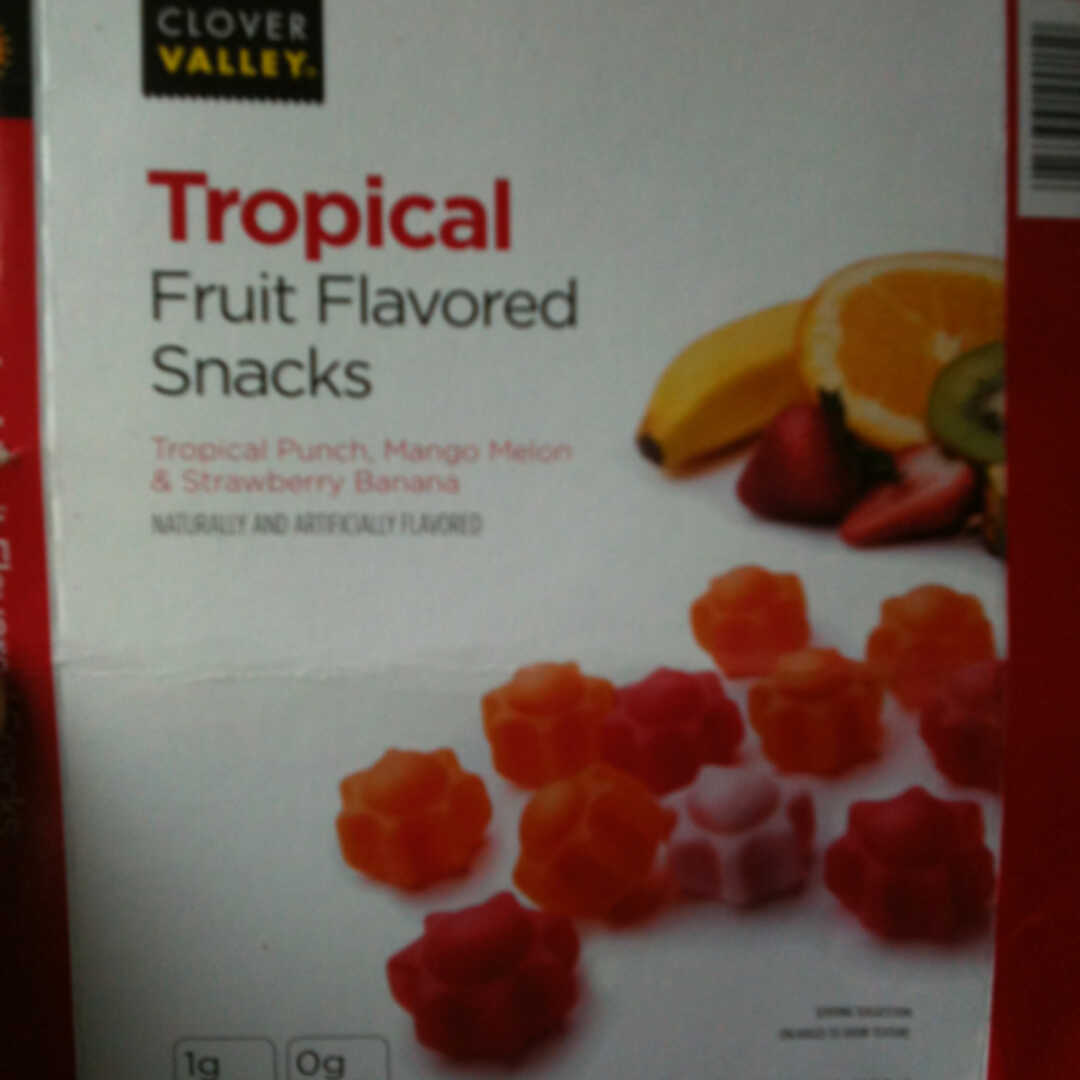 Clover Valley Tropical Fruit Snacks