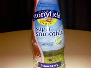Stonyfield Farm Organic Strawberry Super Smoothie (10 oz)