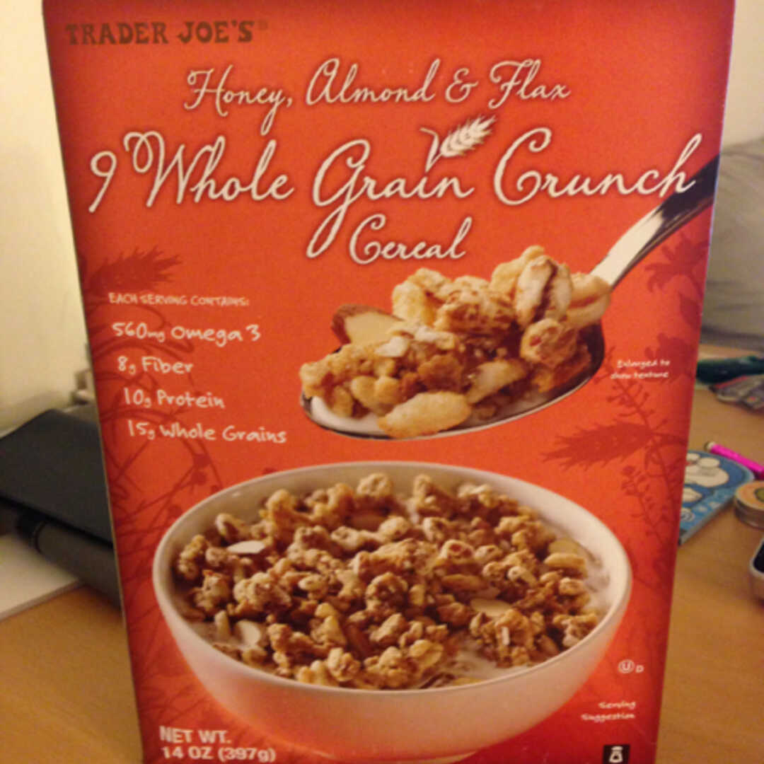 Trader Joe's Honey, Almond & Flax 9 Whole Grain Crunch Cereal