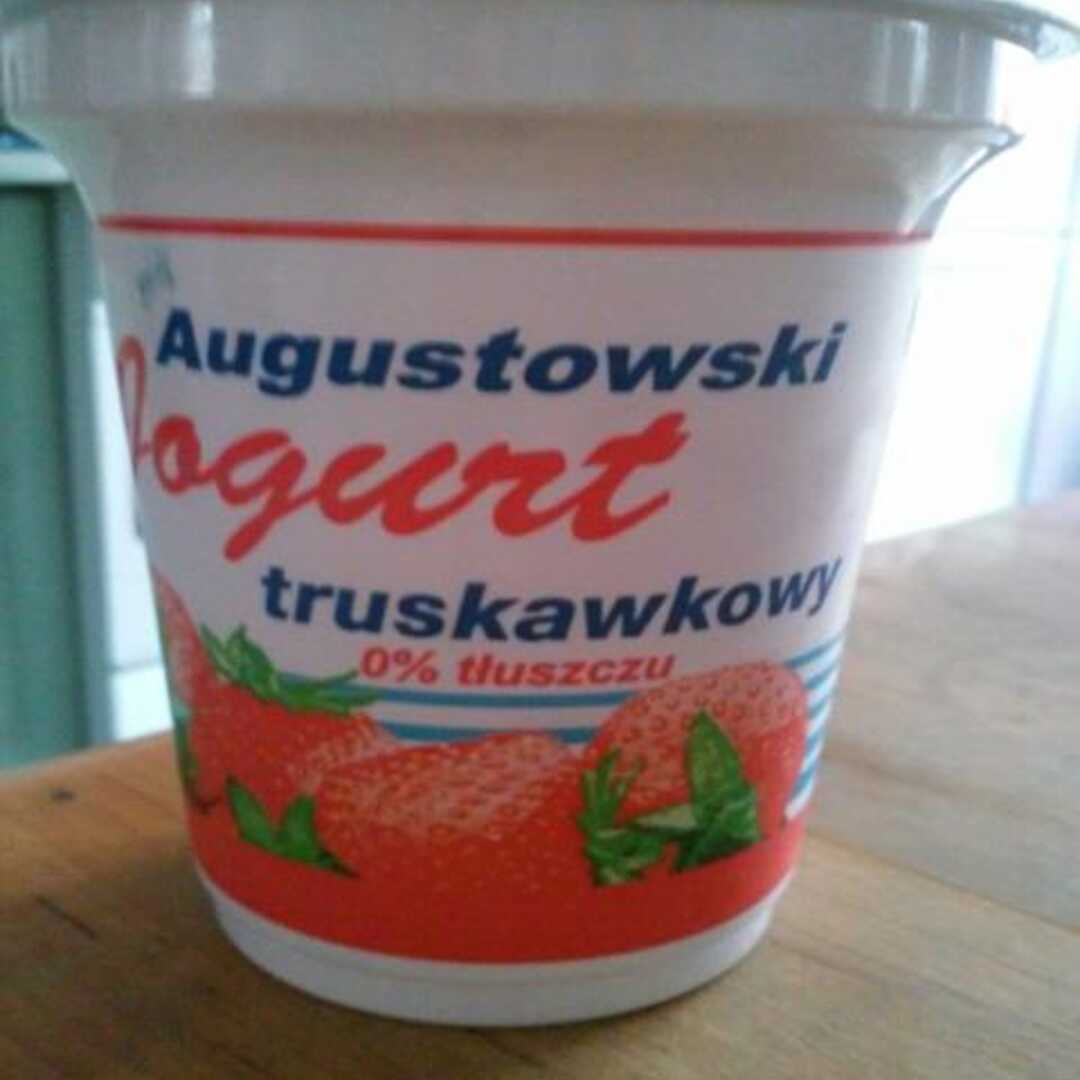 Mlekpol Augustowski Jogurt Truskawkowy 0%