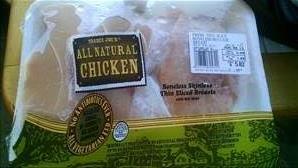 Trader Joe's Boneless Skinless Chicken Breasts with Rib Meat