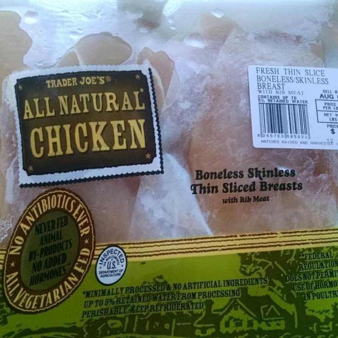 Trader Joe's Boneless Skinless Chicken Breasts with Rib Meat