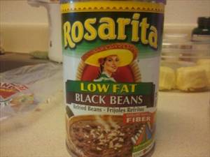 Rosarita Low Fat Refried Black Beans