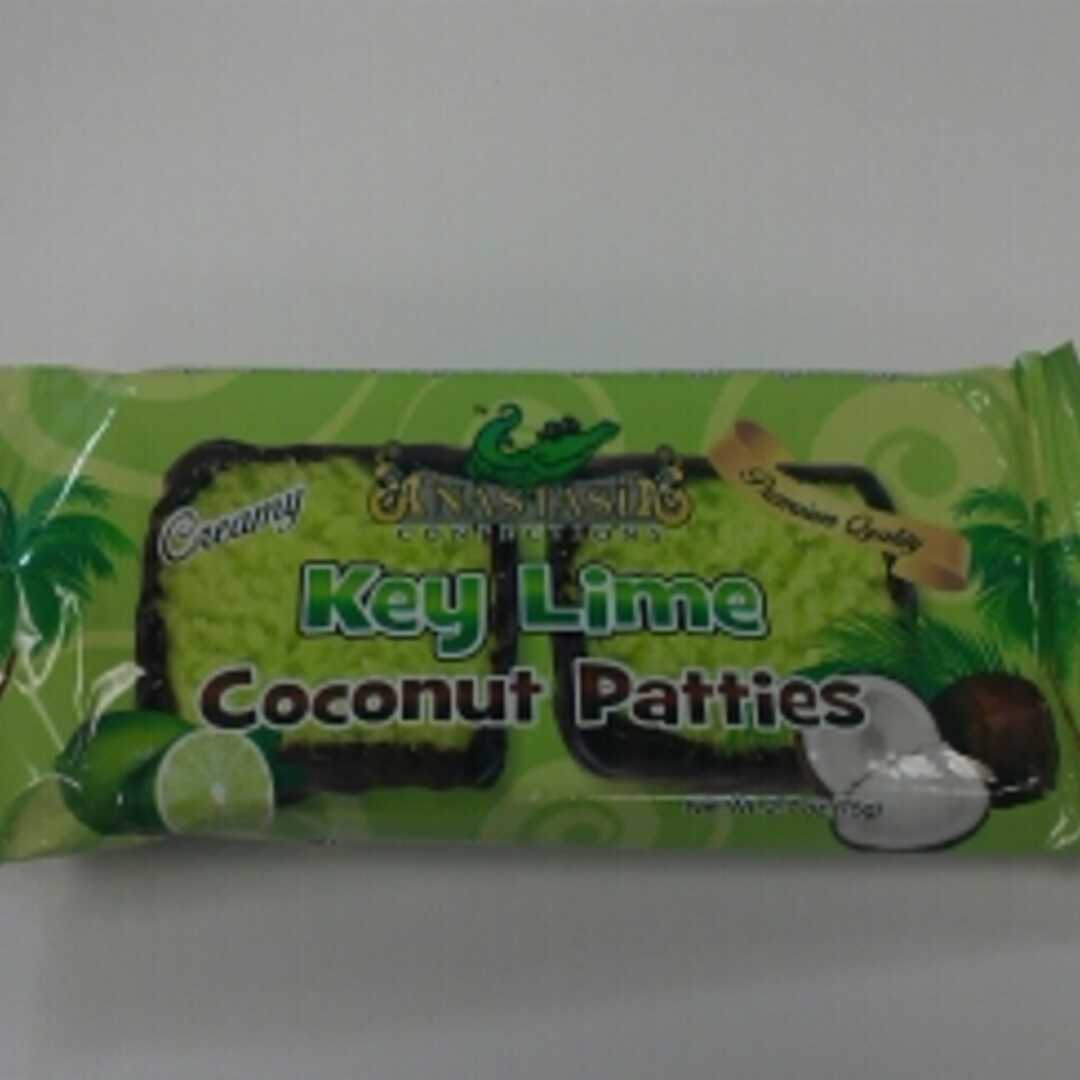 Anastasia Confections Key Lime Coconut Pattie Dipped in Chocolate