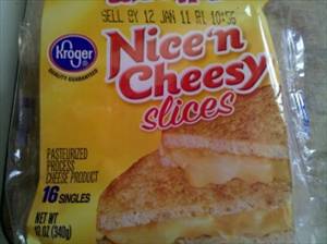Kroger Nice 'n Cheesy Cheese Slices