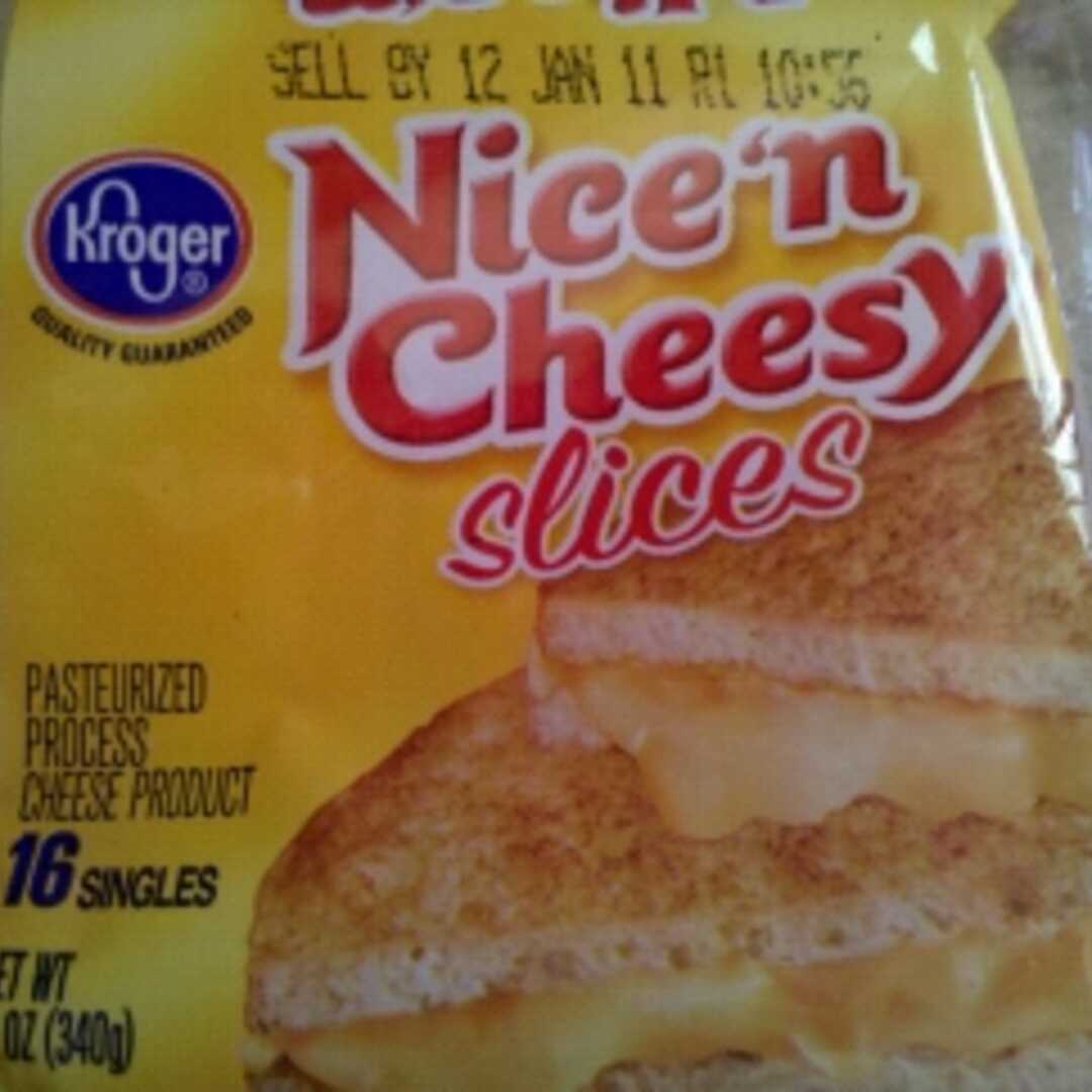 Kroger Nice 'n Cheesy Cheese Slices