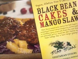 Moo Moo's Black Bean Cakes & Mango Slaw