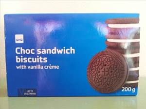 PnP No Name Chocolate Sandwich Biscuits
