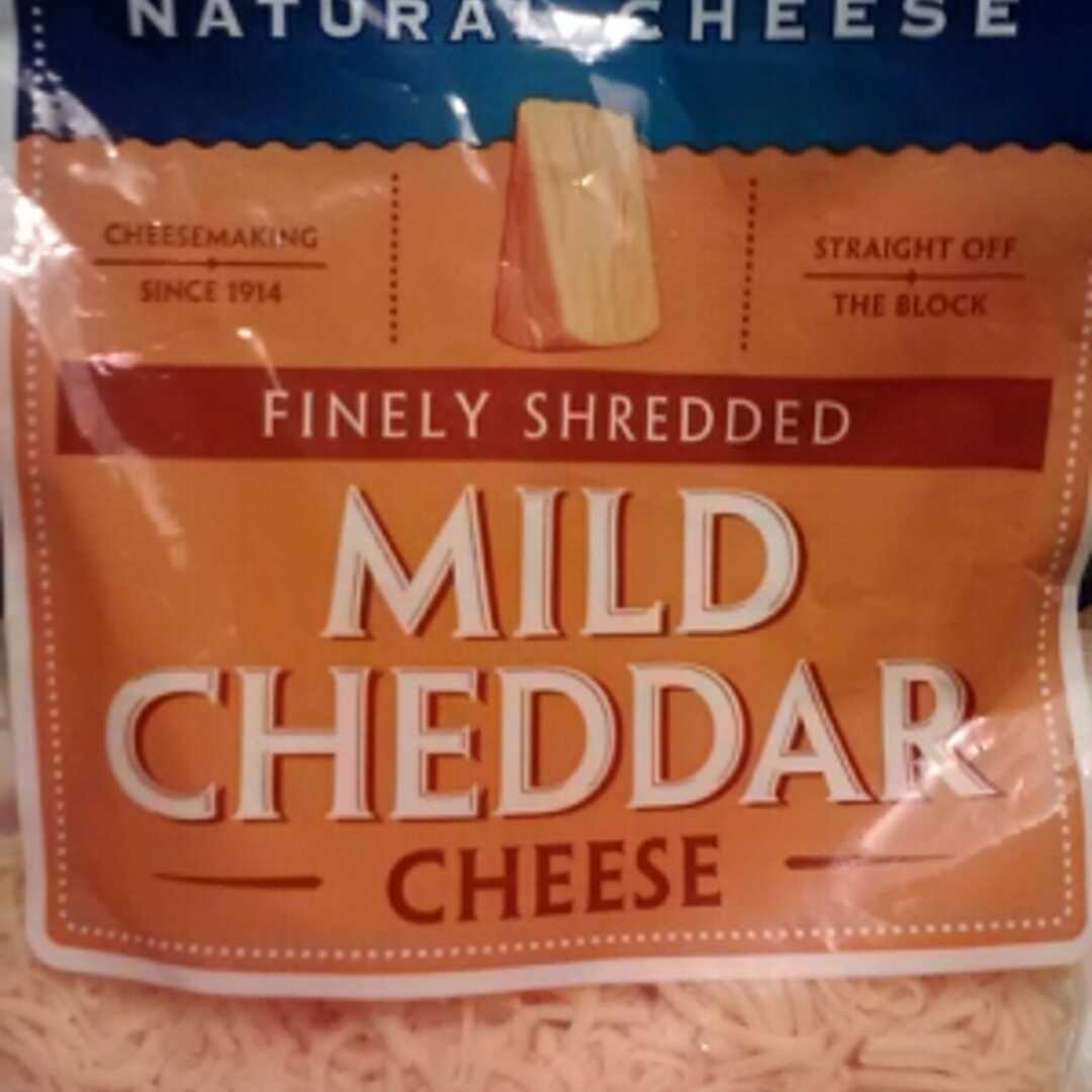 Kraft Natural Finely Shredded Reduced Fat made with 2% Milk Mild Cheddar Cheese