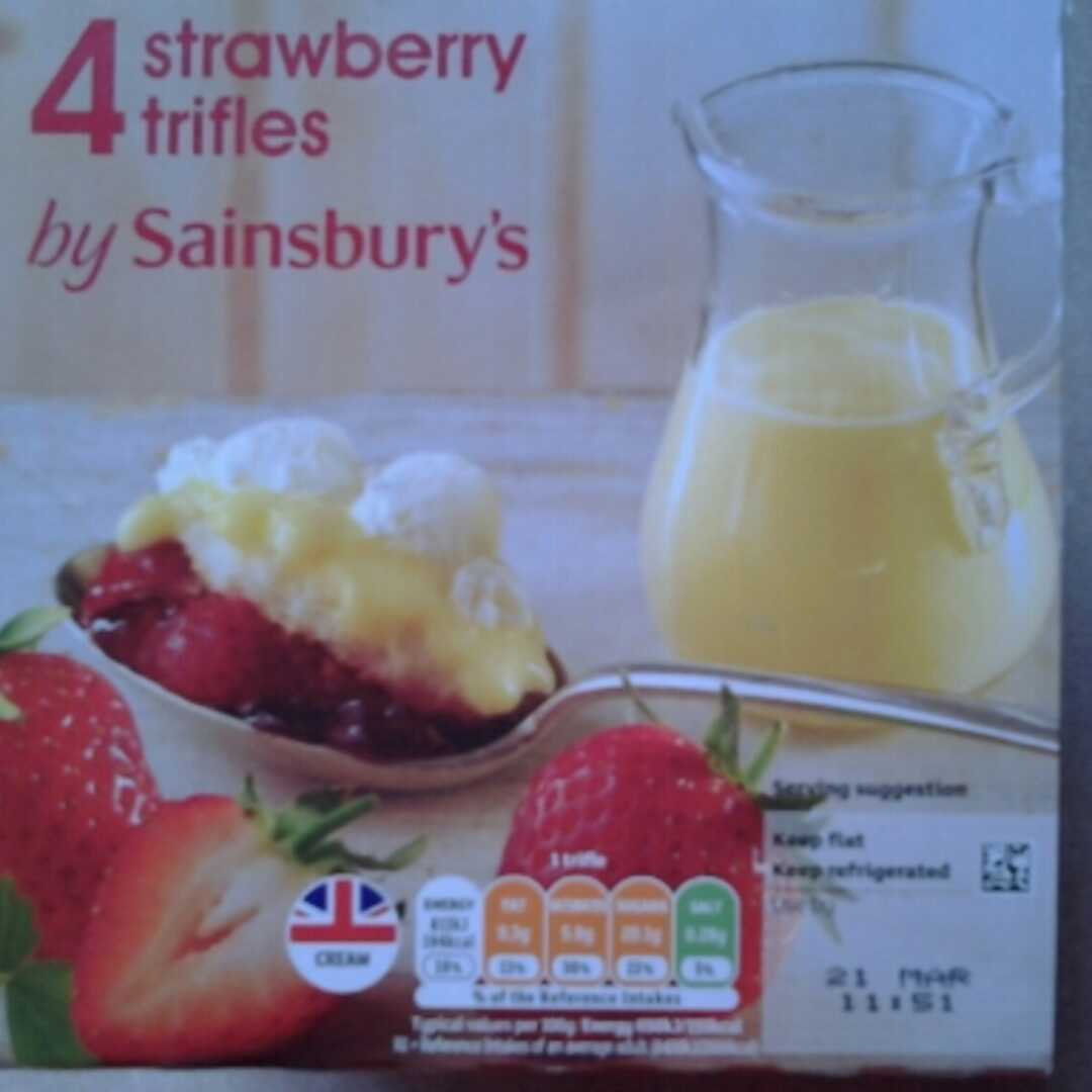 Sainsbury's Strawberry Trifle
