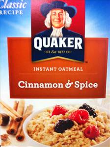 Instant Oatmeal - Cinnamon & Spice