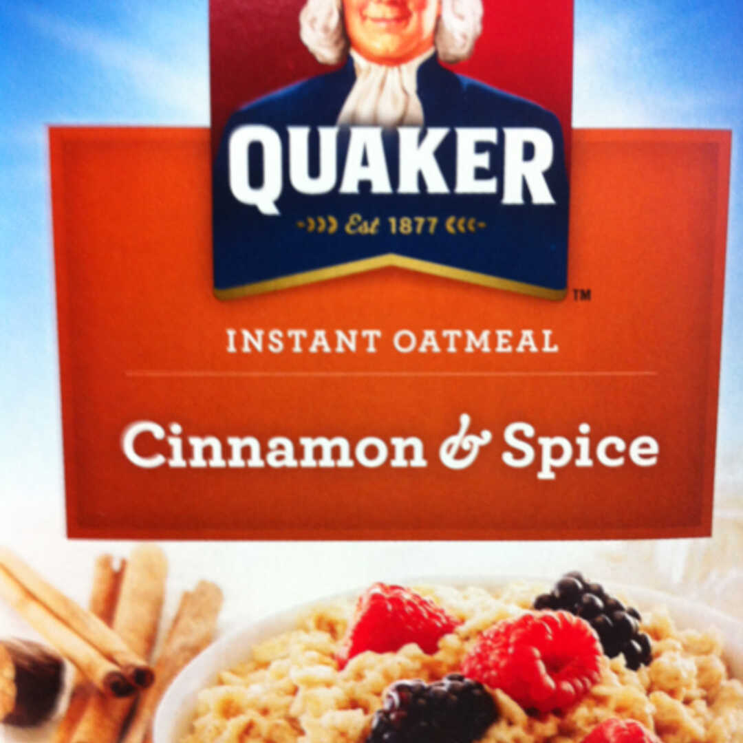 Quaker Instant Oatmeal - Cinnamon & Spice