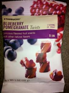 Starbucks Blueberry Pomegranate Twists