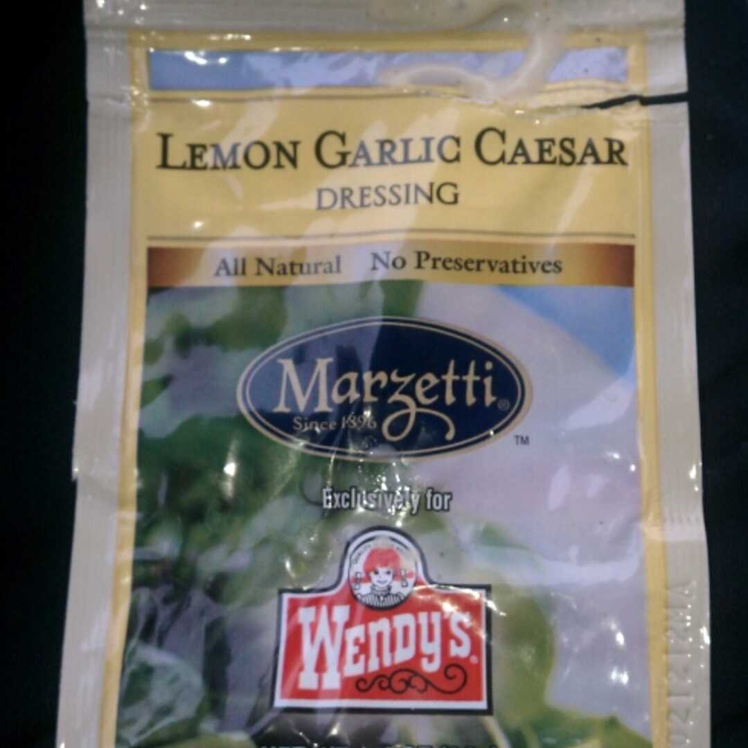 Wendy's Lemon Garlic Caesar Dressing