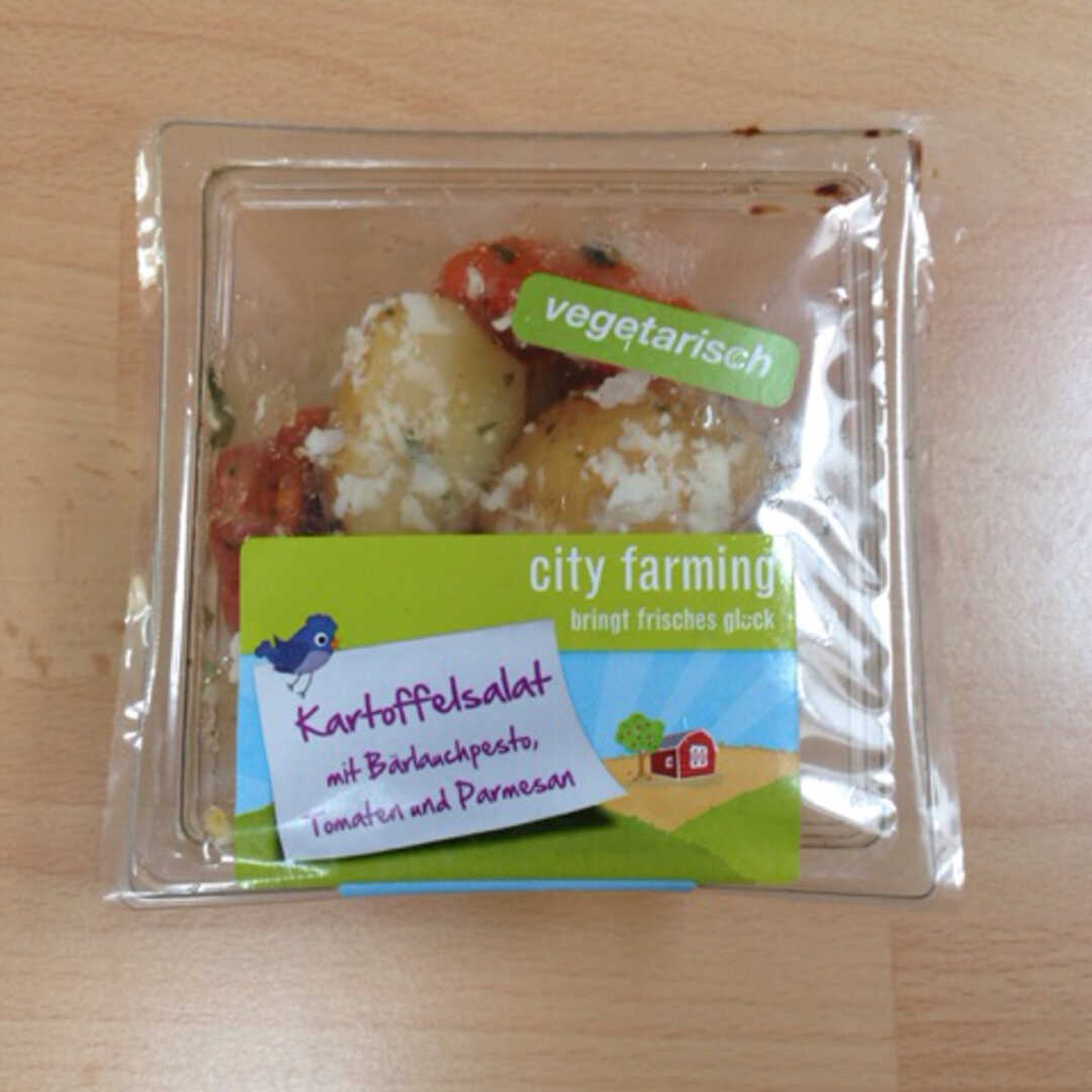 City Farming Kartoffelsalat mit Bärlauchpesto
