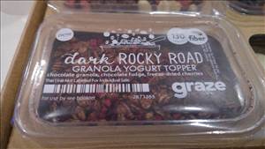Graze Dark Rocky Road Granola Yogurt Topper