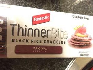 Fantastic Black Rice Crackers